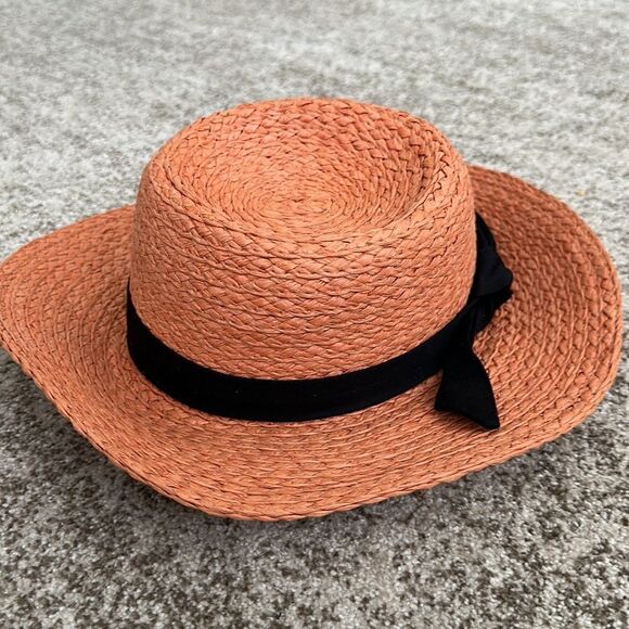 David & Young Women’s Straw Hat O/S - Picture 2 of 6